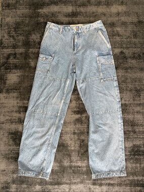 rag & bone light blue denim jeans